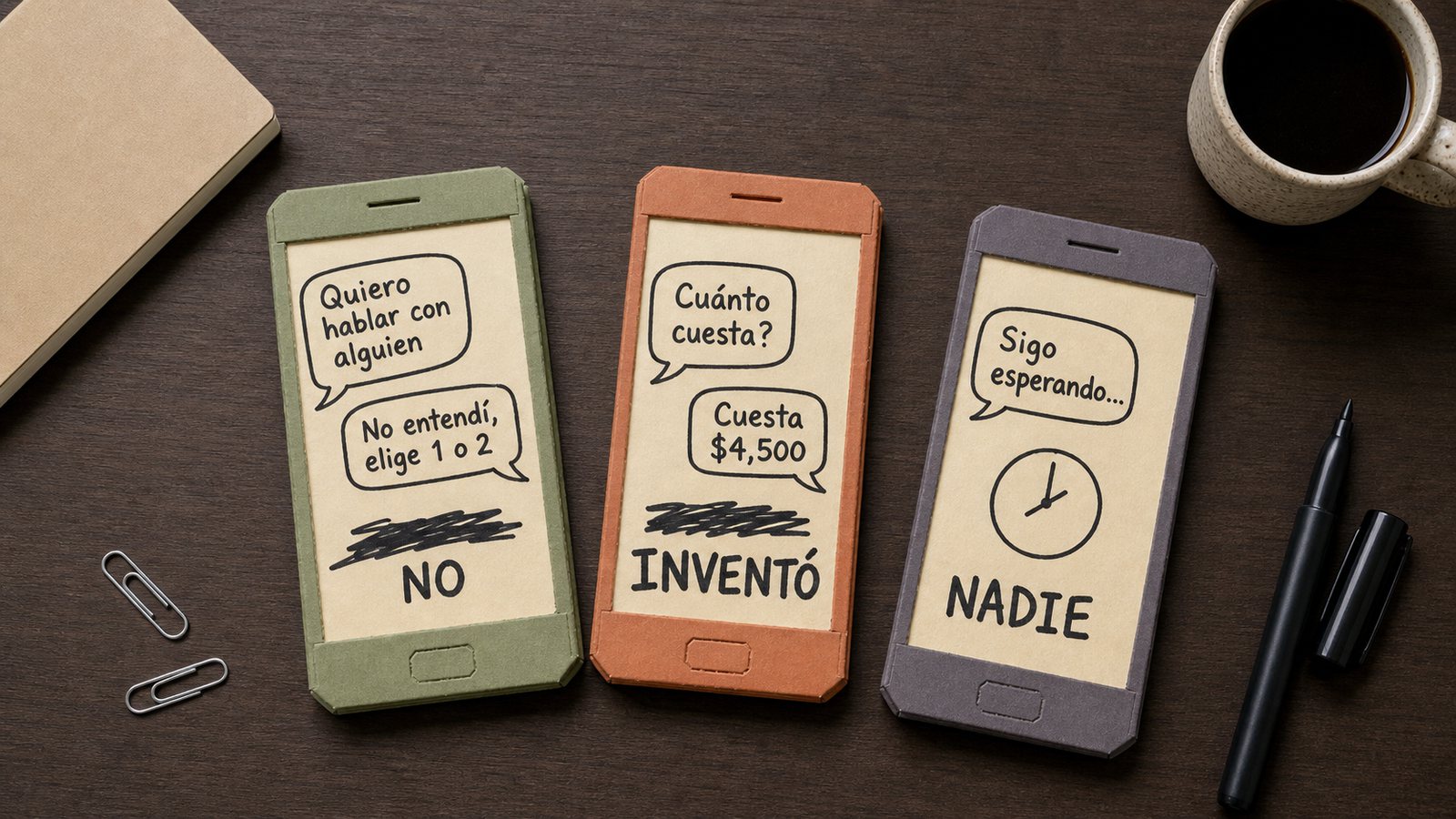 Errores comunes al automatizar la atención a clientes